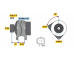 generátor BOSCH 0 986 081 350