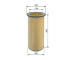 Filter sekundárneho vzduchu BOSCH 1 457 433 203