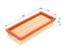 Vzduchový filter BOSCH 1 457 433 316