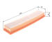 Vzduchový filter BOSCH 1 457 433 337