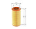 Vzduchový filter BOSCH 1 457 433 538