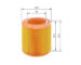 Vzduchový filter BOSCH 1 457 433 652