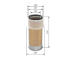 Vzduchový filter BOSCH 1 457 433 674