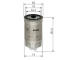 Palivový filter BOSCH 1 457 434 150