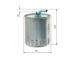 Palivový filter BOSCH 1 457 434 416