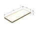 Filter vnútorného priestoru BOSCH 1 987 432 043