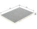 Filter vnútorného priestoru BOSCH 1 987 432 360