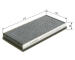 Filter vnútorného priestoru BOSCH 1 987 432 407