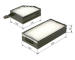 Filter vnútorného priestoru BOSCH 1 987 435 043