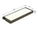 Filter vnútorného priestoru BOSCH 1 987 435 123