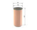 Filter sekundárneho vzduchu BOSCH F 026 400 022
