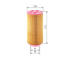 Vzduchový filter BOSCH F 026 400 252