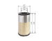 Vzduchový filter BOSCH F 026 400 269