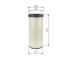Filter sekundárneho vzduchu BOSCH F 026 400 277