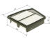 Vzduchový filter BOSCH F 026 400 328