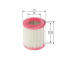 Vzduchový filter BOSCH F 026 400 443