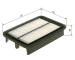 Vzduchový filter BOSCH F 026 400 458