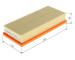 Vzduchový filter BOSCH F 026 400 785