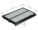 Vzduchový filtr BOSCH F 026 400 798