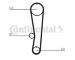 ozubení,sada rozvodového řemene CONTINENTAL CTAM CT568K1