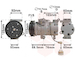 Kompresor, klimatizace VAN WEZEL 2700K251