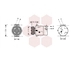 Kompresor, klimatizace VAN WEZEL 3700K273