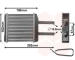 Výměník tepla, vnitřní vytápění VAN WEZEL 81006024