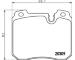 Sada brzdových destiček, kotoučová brzda TEXTAR 2030907