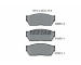 Sada brzdových destiček, kotoučová brzda TEXTAR 2089502