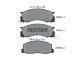 Sada brzdových destiček, kotoučová brzda TEXTAR 2183601