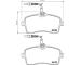 Sada brzdových destiček, kotoučová brzda TEXTAR 2413401