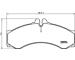 Sada brzdových destiček, kotoučová brzda TEXTAR 2907604