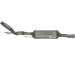 Filtr pevnych castic, vyfukovy system BOSAL 097-380