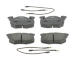Sada brzdových destiček, kotoučová brzda CHAMPION 571524CH