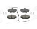 Sada brzdových destiček, kotoučová brzda CHAMPION 571526CH