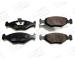 Sada brzdových destiček, kotoučová brzda CHAMPION 571917CH