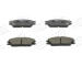 Sada brzdových destiček, kotoučová brzda CHAMPION 572269CH