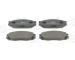 Sada brzdových destiček, kotoučová brzda CHAMPION 572290CH