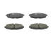 Sada brzdových destiček, kotoučová brzda CHAMPION 572402CH