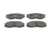 Sada brzdových destiček, kotoučová brzda CHAMPION 572419CH