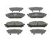 Sada brzdových destiček, kotoučová brzda CHAMPION 572529CH