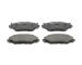 Sada brzdových destiček, kotoučová brzda CHAMPION 572620CH