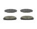 Sada brzdových destiček, kotoučová brzda CHAMPION 572650CH