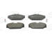 Sada brzdových destiček, kotoučová brzda CHAMPION 573008CH