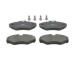 Sada brzdových destiček, kotoučová brzda CHAMPION 573058CH