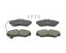 Sada brzdových destiček, kotoučová brzda CHAMPION 573061CH