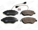 Sada brzdových destiček, kotoučová brzda CHAMPION 573076CH