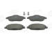 Sada brzdových destiček, kotoučová brzda CHAMPION 573241CH
