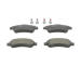 Sada brzdových destiček, kotoučová brzda CHAMPION 573274CH