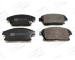Sada brzdových destiček, kotoučová brzda CHAMPION 573325CH